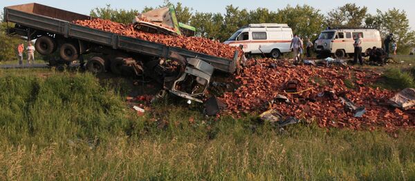 Крупное ДТП в Омской области - 俄罗斯卫星通讯社