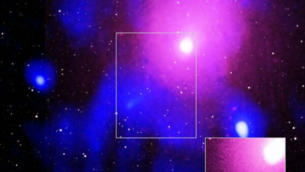 Самый большой взрыв в истории вселенной, наблюдаемый в галактическом скоплении Змееносца (Ophiuchus), на расстоянии около 390 миллионов световых лет от Земли - 俄罗斯卫星通讯社
