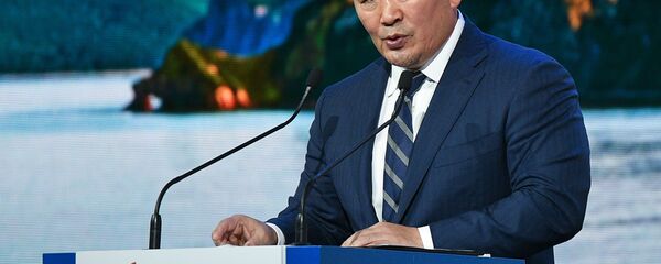 Президент Монголии Халтмаагийн Баттулга - 俄羅斯衛星通訊社