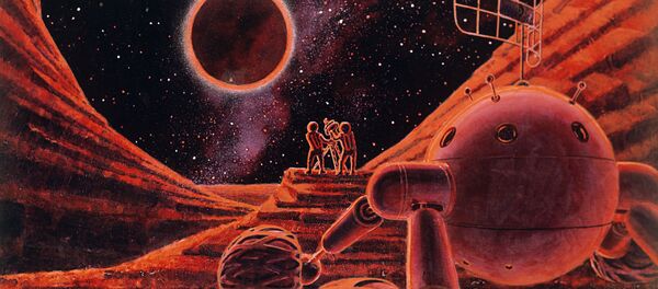 Солнечное затмение на Луне - 俄罗斯卫星通讯社