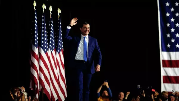 Кандидат от Демократической партии на пост Президента США на выборах 2020 года Пит Буттиджич. - 俄羅斯衛星通訊社