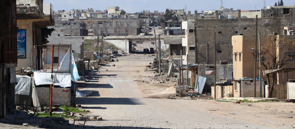 Саракеб - процинция Идлиб. Сирия Саракеб - процинция Идлиб. Сирия - 俄罗斯卫星通讯社