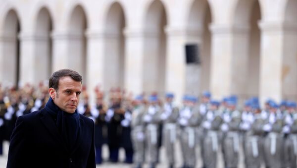 French President Emmanuel Macron - 俄羅斯衛星通訊社
