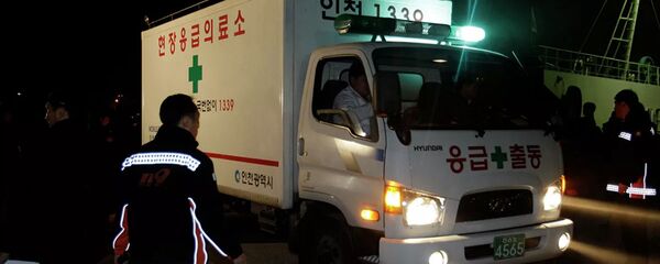 Скорая помощь и пожарные в Южной Корее - 俄罗斯卫星通讯社