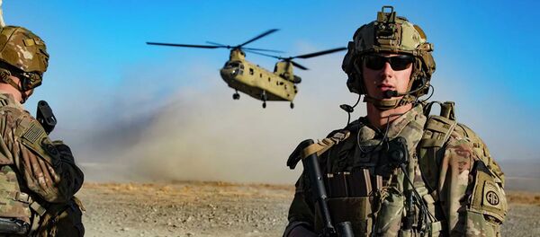 Американские военные в Афганистане. - 俄羅斯衛星通訊社