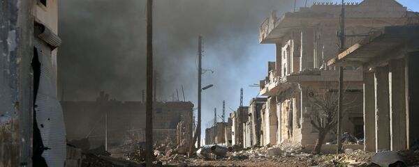 叙利亚武装分子偷盗古城考古发掘地金器 - 俄罗斯卫星通讯社