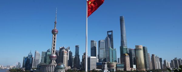 Район Пудун в Шанхае, Китай - 俄羅斯衛星通訊社