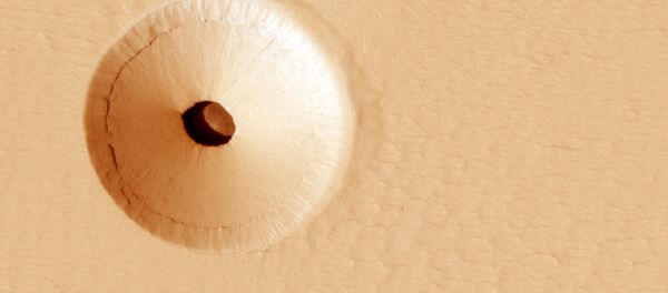 Лавовая трубка на Марсе - 俄罗斯卫星通讯社