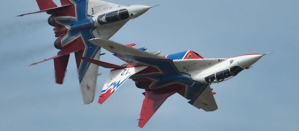 Пилотажная группа Стрижи Пилотажная группа Стрижи - 俄罗斯卫星通讯社