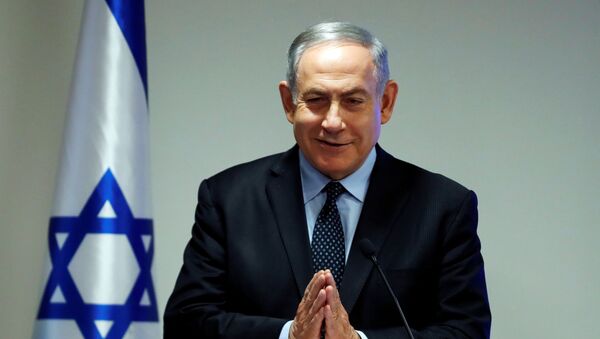 Израильский лидер   Нетаньяху своим соотечественникам    рекомендовал неконтактный жест, такой как индийское приветствие «Намасте»   - 俄羅斯衛星通訊社