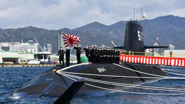 媒體：日本擬為潛艇配備射程1000公里的巡航導彈 - 俄羅斯衛星通訊社