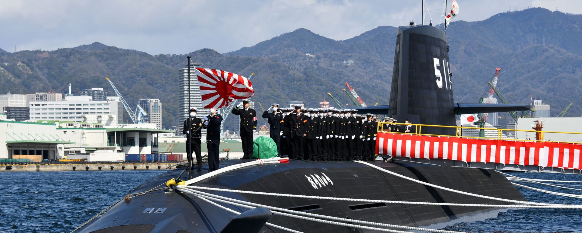 日本海軍已收到新式潛水艇 - 俄羅斯衛星通訊社, 1920, 02.09.2025