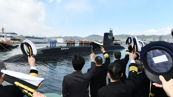 日本海軍已收到新式潛水艇 - 俄羅斯衛星通訊社