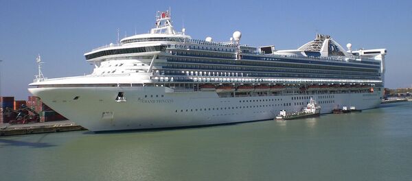  Круизный лайнер Grand Princess - 俄罗斯卫星通讯社