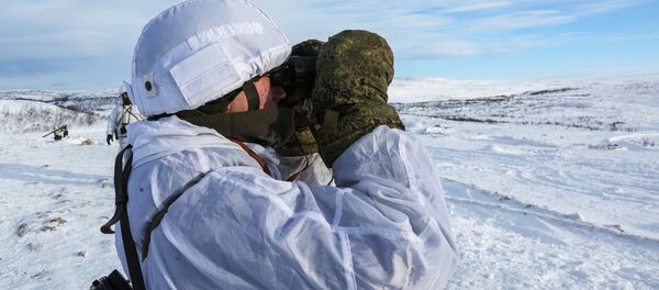 Отработка боевых действий в условиях Арктики - 俄羅斯衛星通訊社