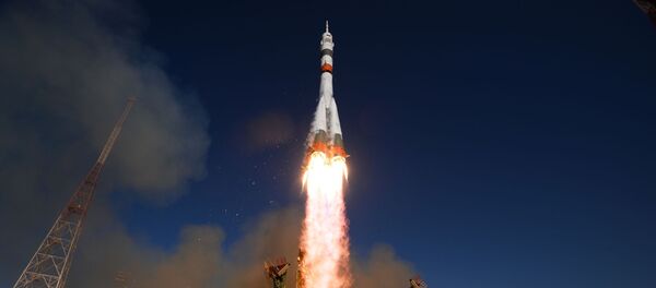 Запуск ракеты-носителя Союз-2.1а с пилотируемым кораблем Союз МС-14 - 俄罗斯卫星通讯社