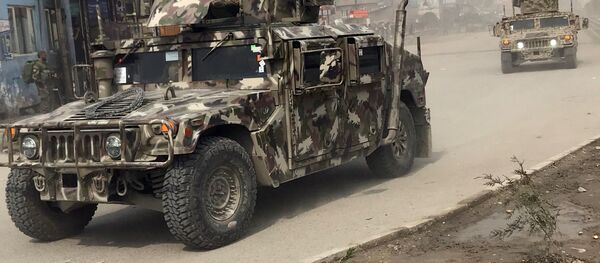 Службы безопасности рядом с местом, где произошла атака. Кабул. Афганистан. 6 марта 2020 - 俄罗斯卫星通讯社