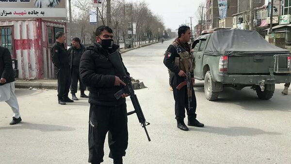 Афганские военные в Кабуле - 俄羅斯衛星通訊社