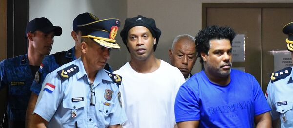 Brazilian retired football player Ronaldinho Brazilian retired football player Ronaldinho - 俄羅斯衛星通訊社