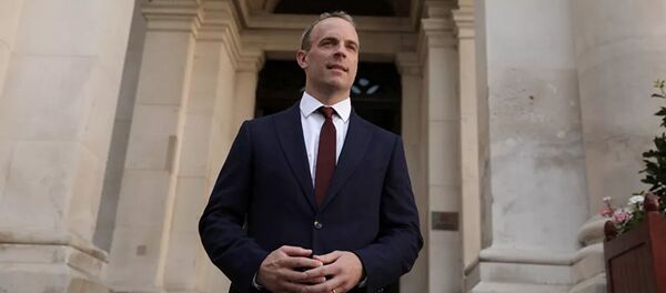 Глава МИД Великобритании Доминик Рааб  - 俄羅斯衛星通訊社