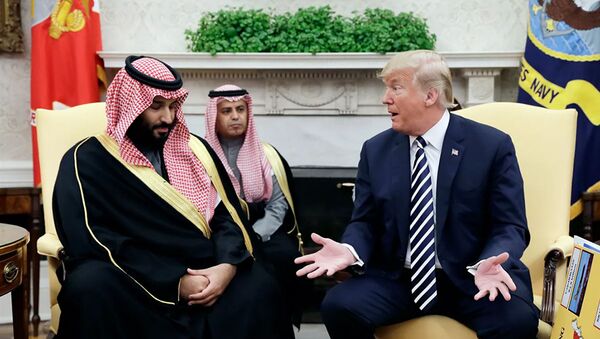 Президент США Дональд Трамп и наследный принц Саудовской Аравии Мухаммед бен Салман - 俄罗斯卫星通讯社