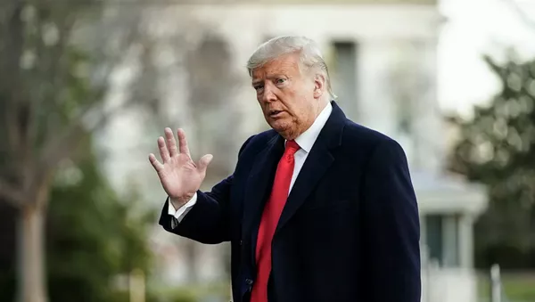Президент США Дональд Трамп - 俄羅斯衛星通訊社