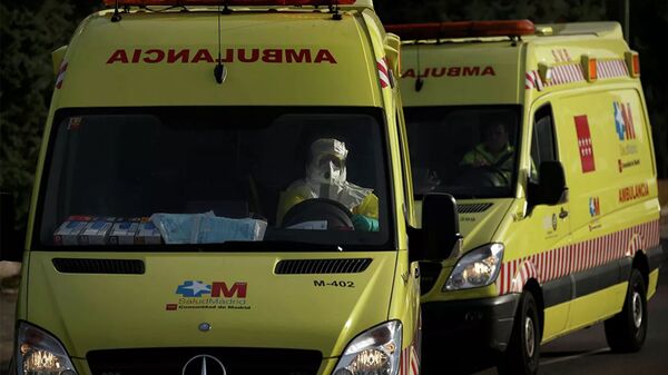 西班牙救护车 - 俄罗斯卫星通讯社