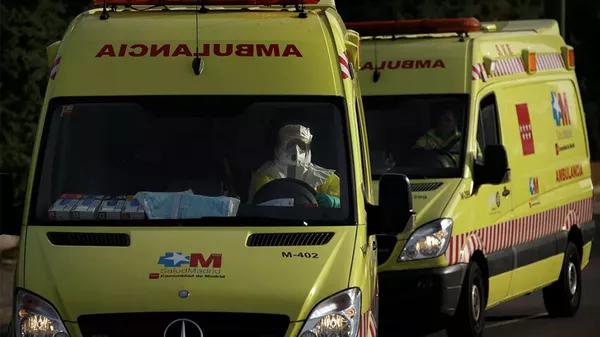 西班牙救护车 - 俄罗斯卫星通讯社