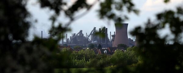 Британский завод British steel - 俄罗斯卫星通讯社