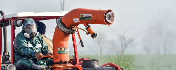 中國農業農村部：中方援助巴基斯坦的30萬升農藥和50台裝備已到位 - 俄羅斯衛星通訊社