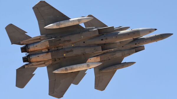 沙特皇家空軍F-15 SA戰鬥機 - 俄羅斯衛星通訊社