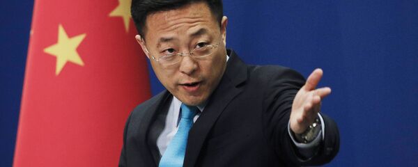 Представитель МИД Китая Чжао Лицзянь - 俄羅斯衛星通訊社