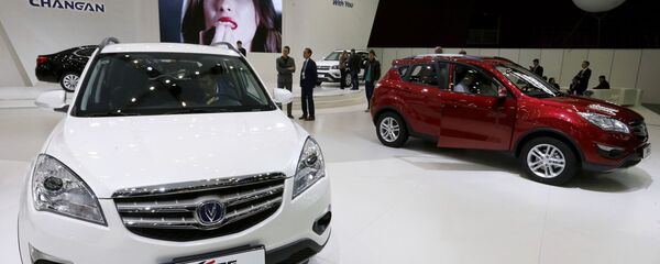 Презентация автомобиля Changan CS35 - 俄罗斯卫星通讯社