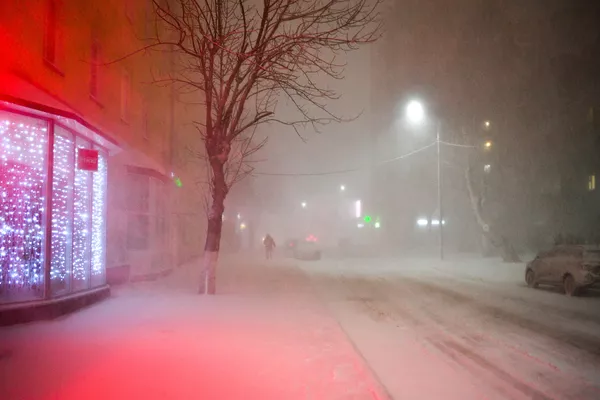 莫斯科州天降大雪