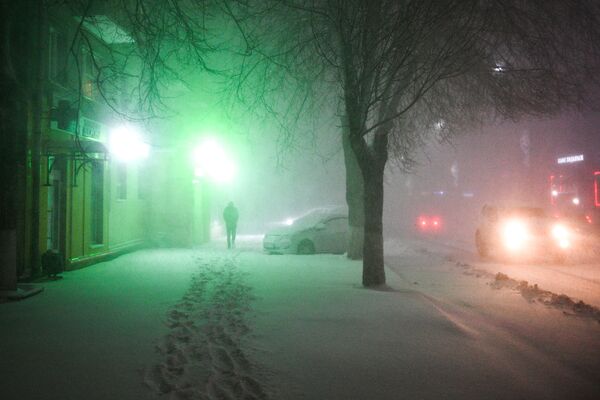 莫斯科州天降大雪
 - 俄罗斯卫星通讯社
