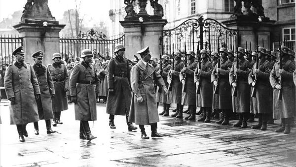 Адольф Гитлер в Праге, 15 марта 1939 года  - 俄罗斯卫星通讯社