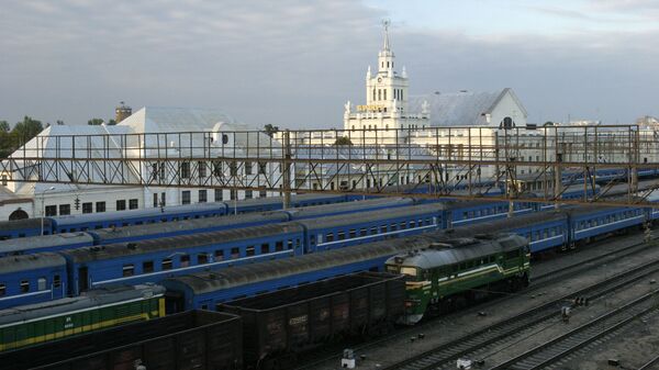 白俄羅斯布列斯特火車站 - 俄羅斯衛星通訊社