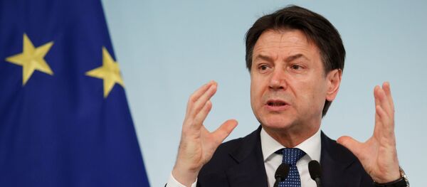 Премьер-министр Италии Джузеппе Конте - 俄罗斯卫星通讯社