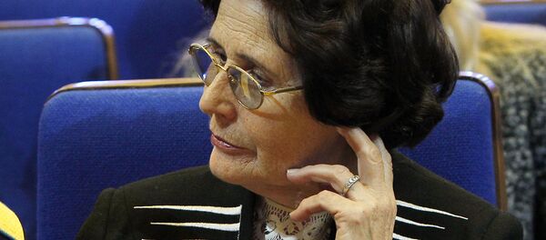 Вдова Юрия Гагарина Валентина  - 俄罗斯卫星通讯社