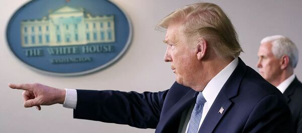 Дональд Трамп в Белом доме - 俄羅斯衛星通訊社