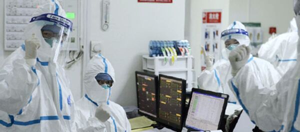  В Центральном госпитале города Ухань - 俄罗斯卫星通讯社