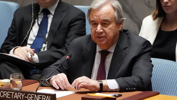 聯合國秘書長呼籲白俄羅斯人民通過對話解決問題 - 俄羅斯衛星通訊社