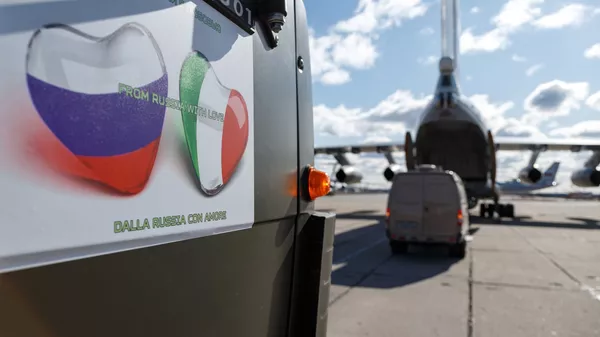 Россия окажет помощь Италии в борьбе с COVID-19 - 俄罗斯卫星通讯社