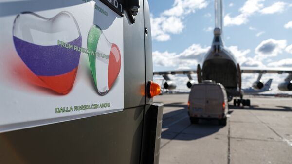 Россия окажет помощь Италии в борьбе с COVID-19 - 俄羅斯衛星通訊社