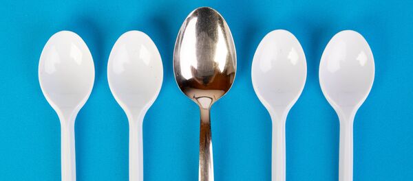 Одноразовая пластиковая посуда Одноразовая пластиковая посуда - 俄罗斯卫星通讯社