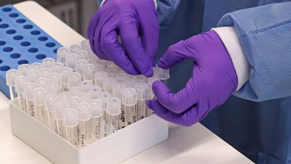 Ученый проводит исследование вакцины против нового коронавируса, Бельгия - 俄罗斯卫星通讯社