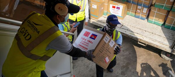 中国抗疫医疗专家组携带8.1吨援助物资抵达柬埔寨 - 俄罗斯卫星通讯社