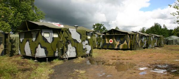 Мобильный госпиталь Мобильный госпиталь - 俄羅斯衛星通訊社