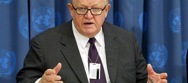 芬兰前总统阿赫蒂萨里 - 俄罗斯卫星通讯社