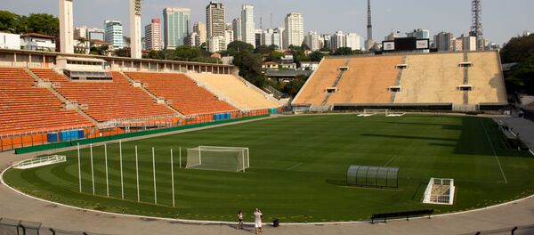Бразильский футбольный стадион Estadio do Pacaembu - 俄羅斯衛星通訊社